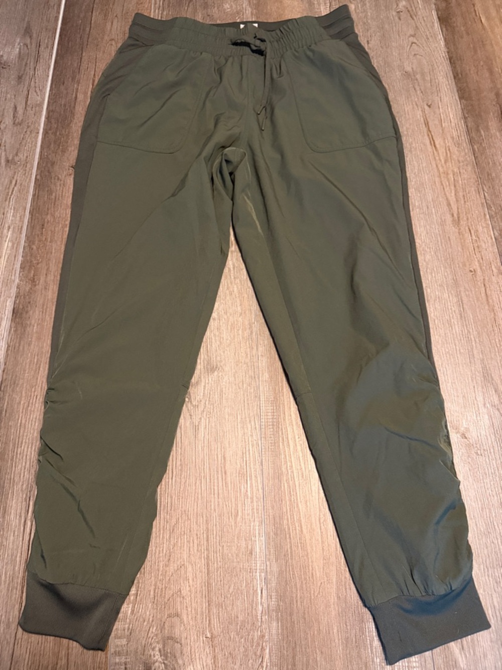 Mondetta Lightly Lined Olive Green Joggers